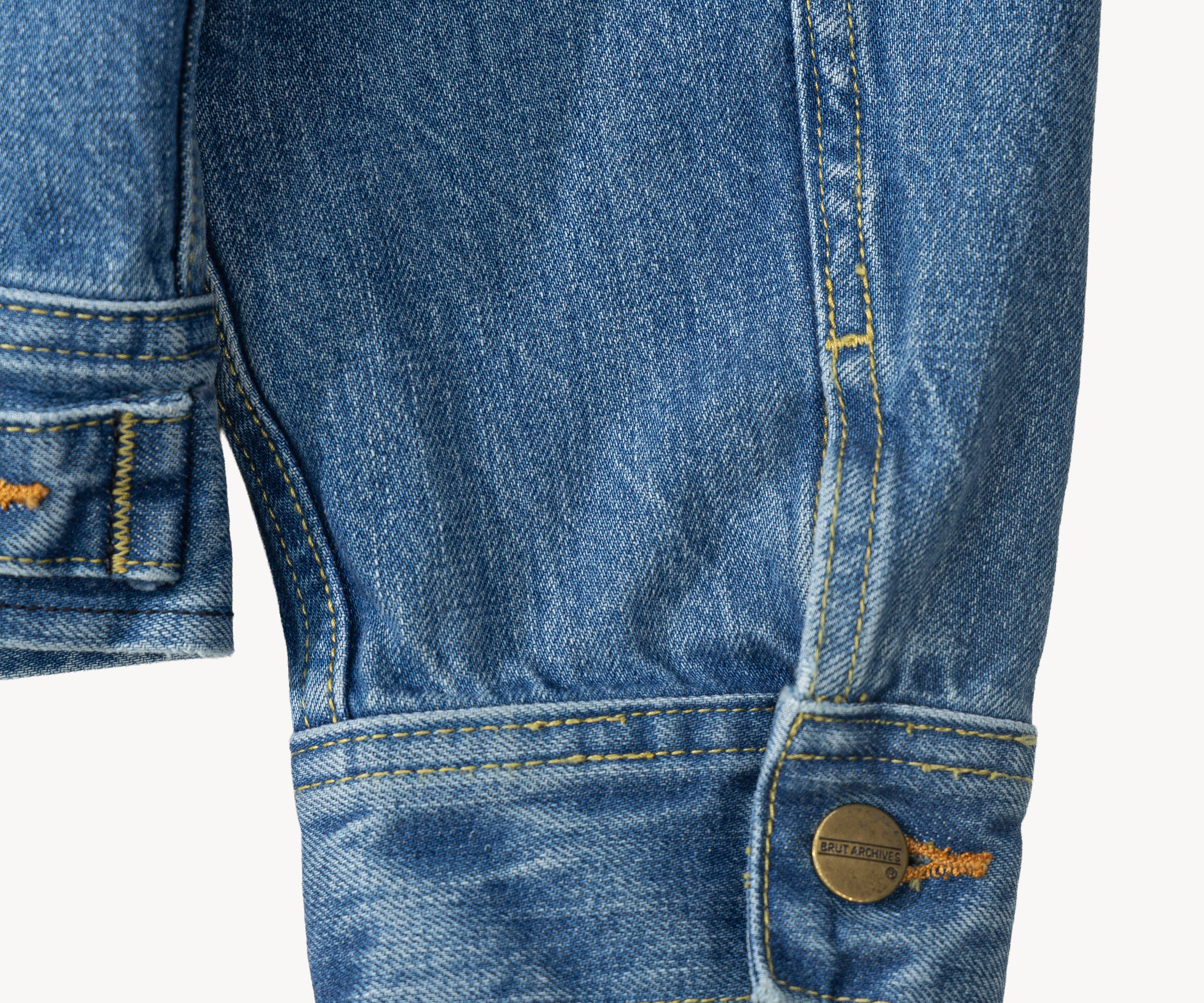 THE RIVET TRUCKER JACKET Manteaux et vestes XS / BLUE STONE WASH - BRUT Clothing