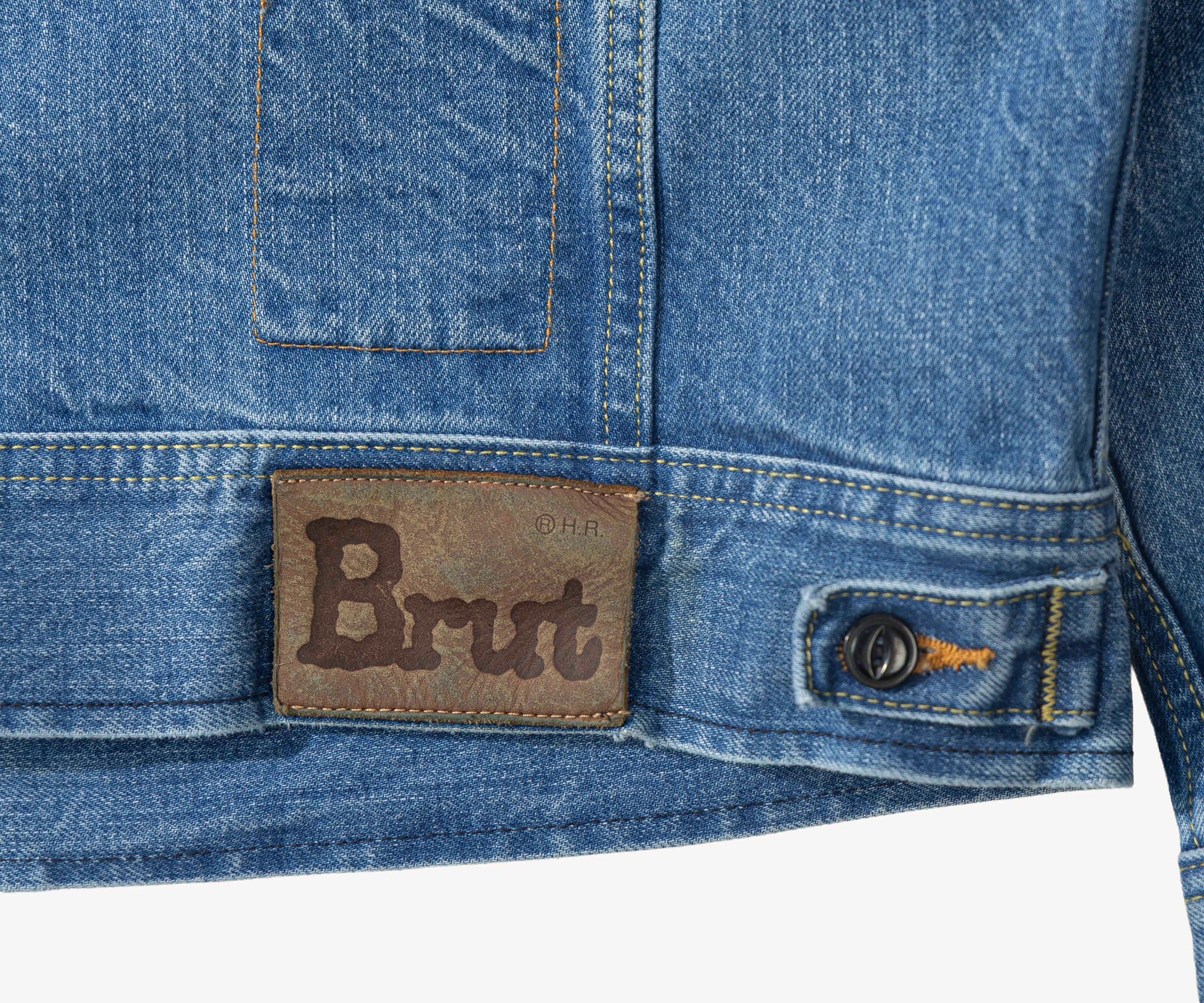 THE RIVET TRUCKER JACKET Manteaux et vestes XS / BLUE STONE WASH - BRUT Clothing