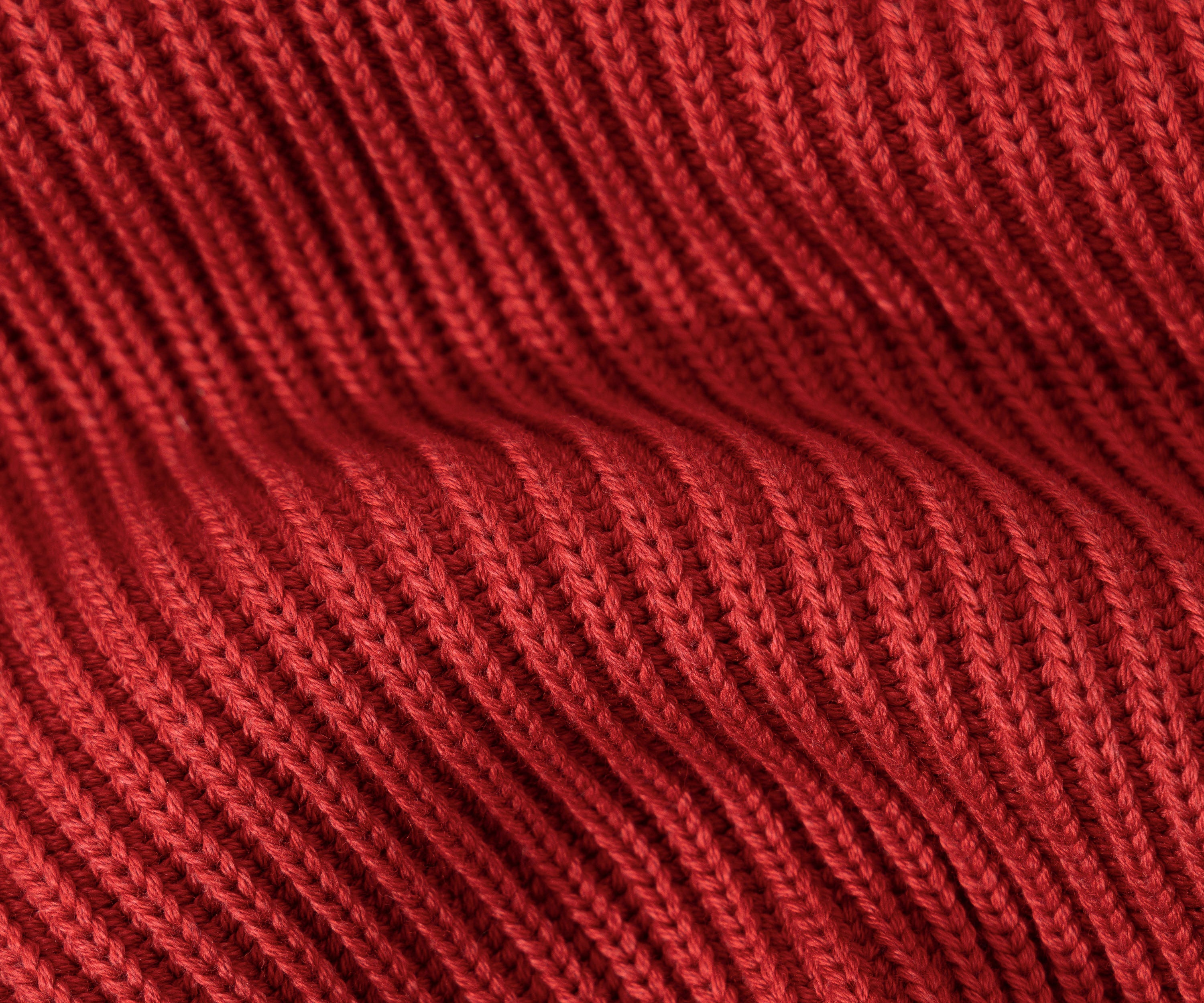 THE TRUCKER SWEATER Tricot TAILLE S / ROUGE - BRUT Clothing