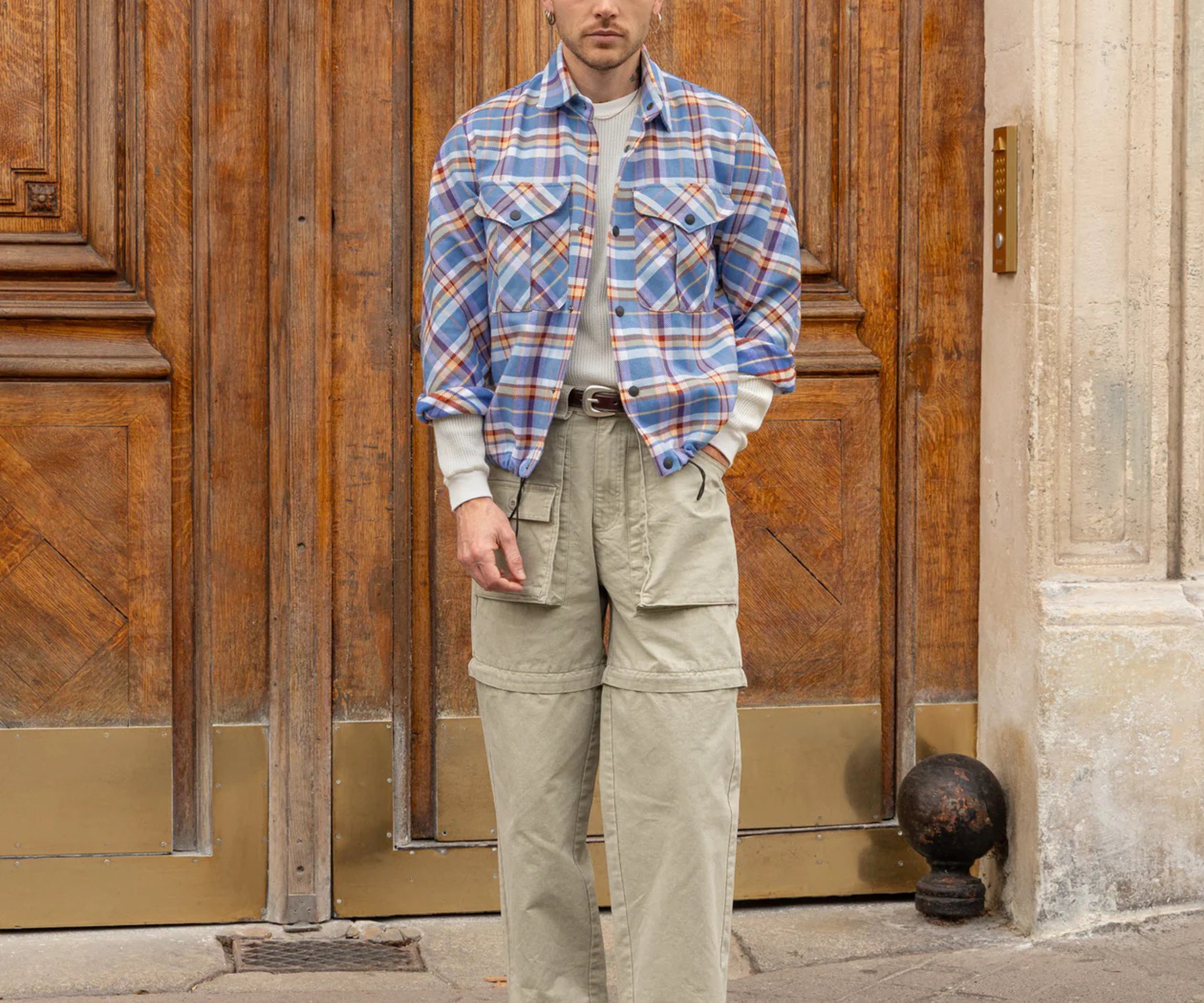 TWO-IN-ONE PANT Taille US 26 / FR 36 / STONE - BRUT Clothing