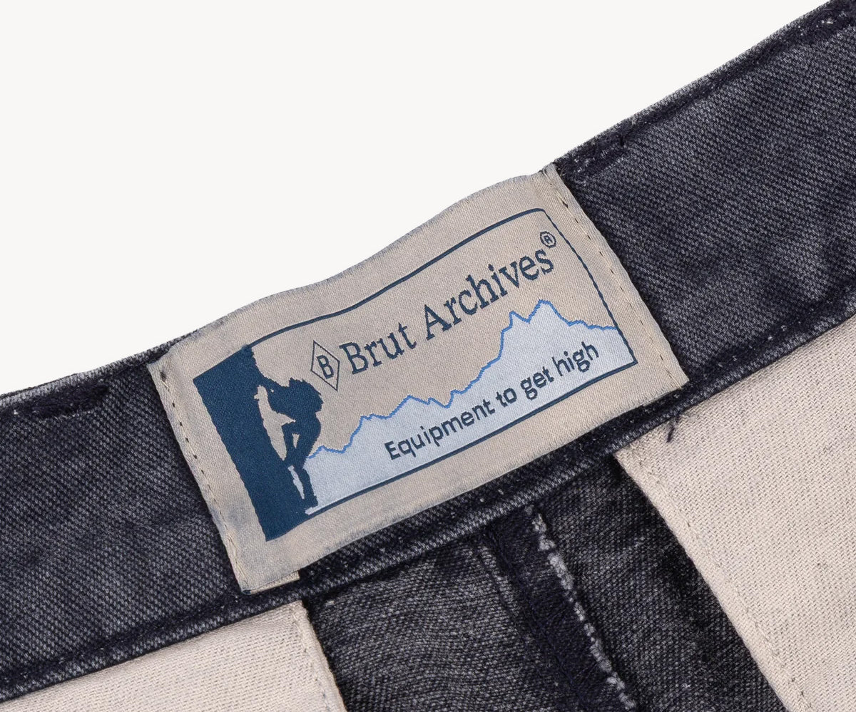 TWO-IN-ONE PANTS Taille US 26 / FR 36 / BLEU MARINE - BRUT Clothing
