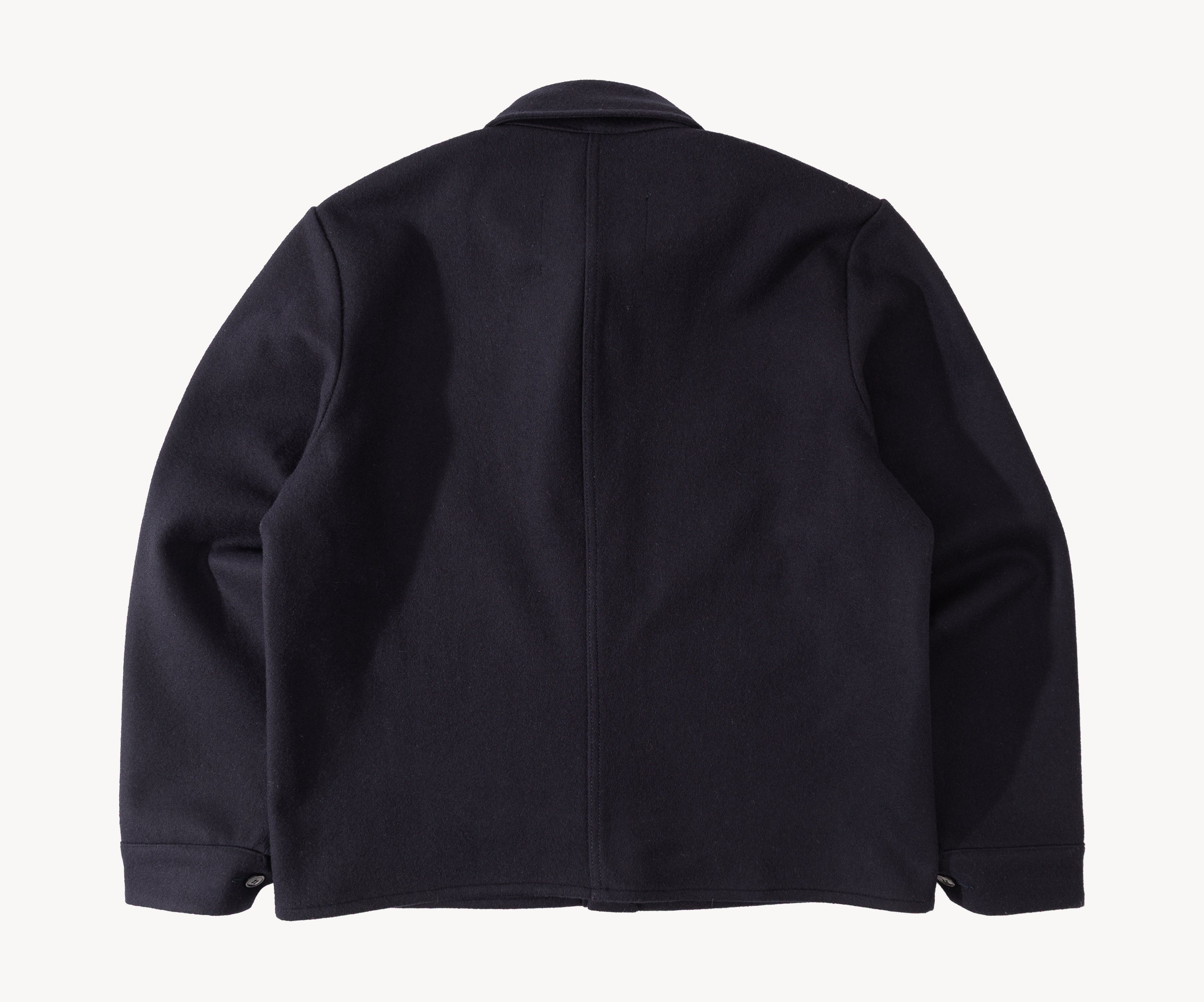 THE WOOL UTILITY JACKET Manteaux et vestes XS / BLEU MARINE - BRUT Clothing