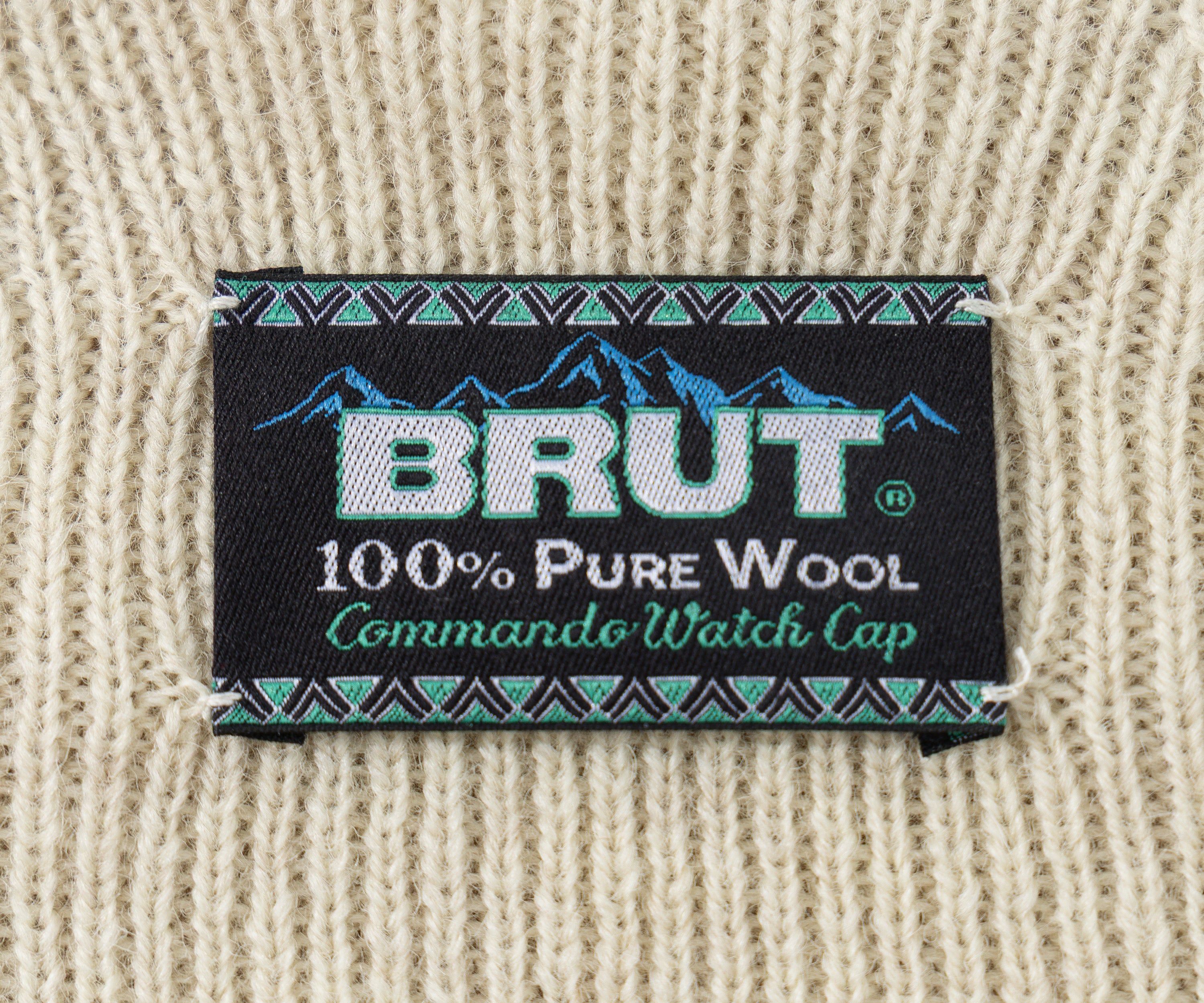 THE COMMANDO WATCH CAP Hats and Caps CREAM - BRUT Clothing