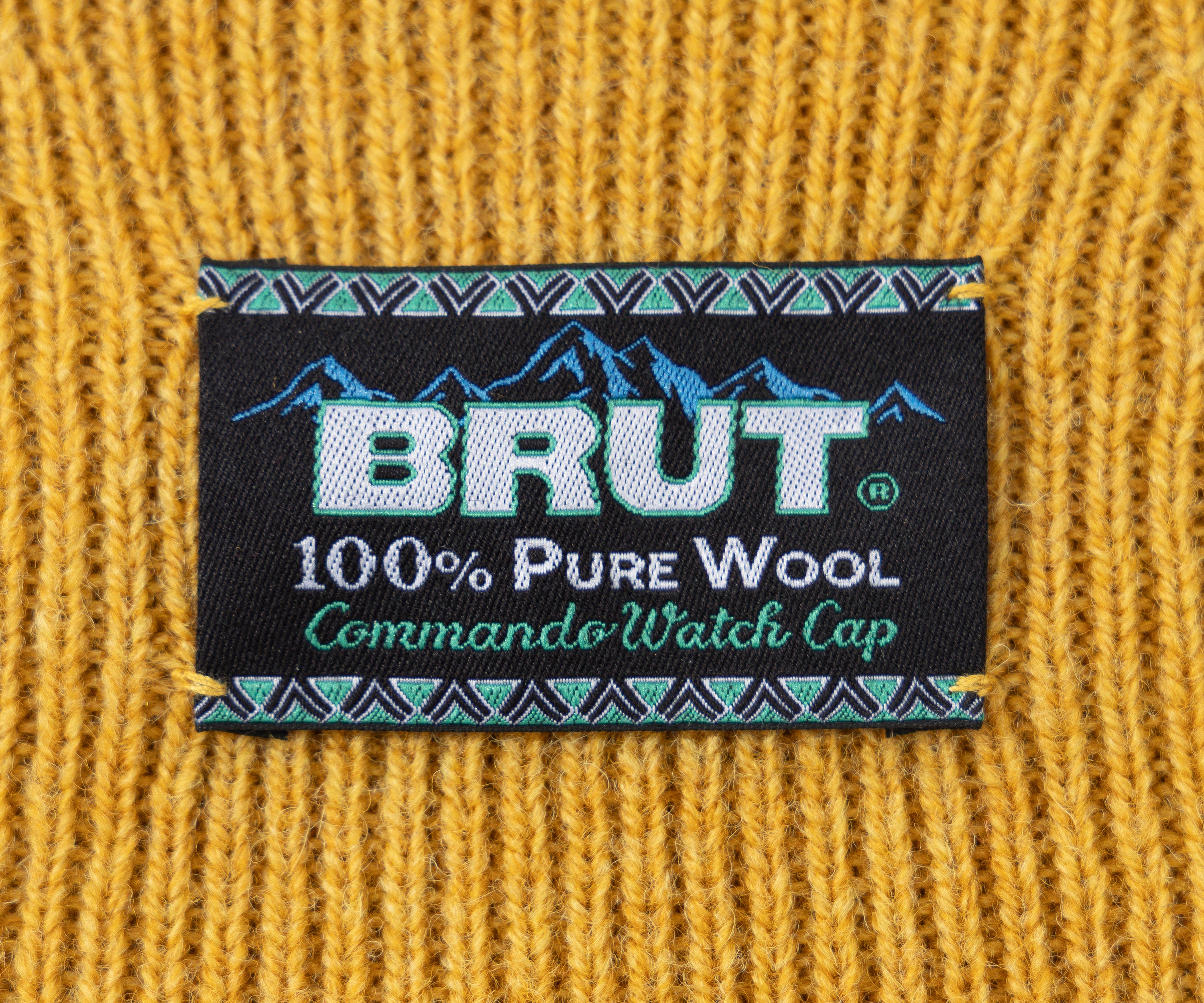 THE COMMANDO WATCH CAP Hats and Caps MUSTARD - BRUT Clothing