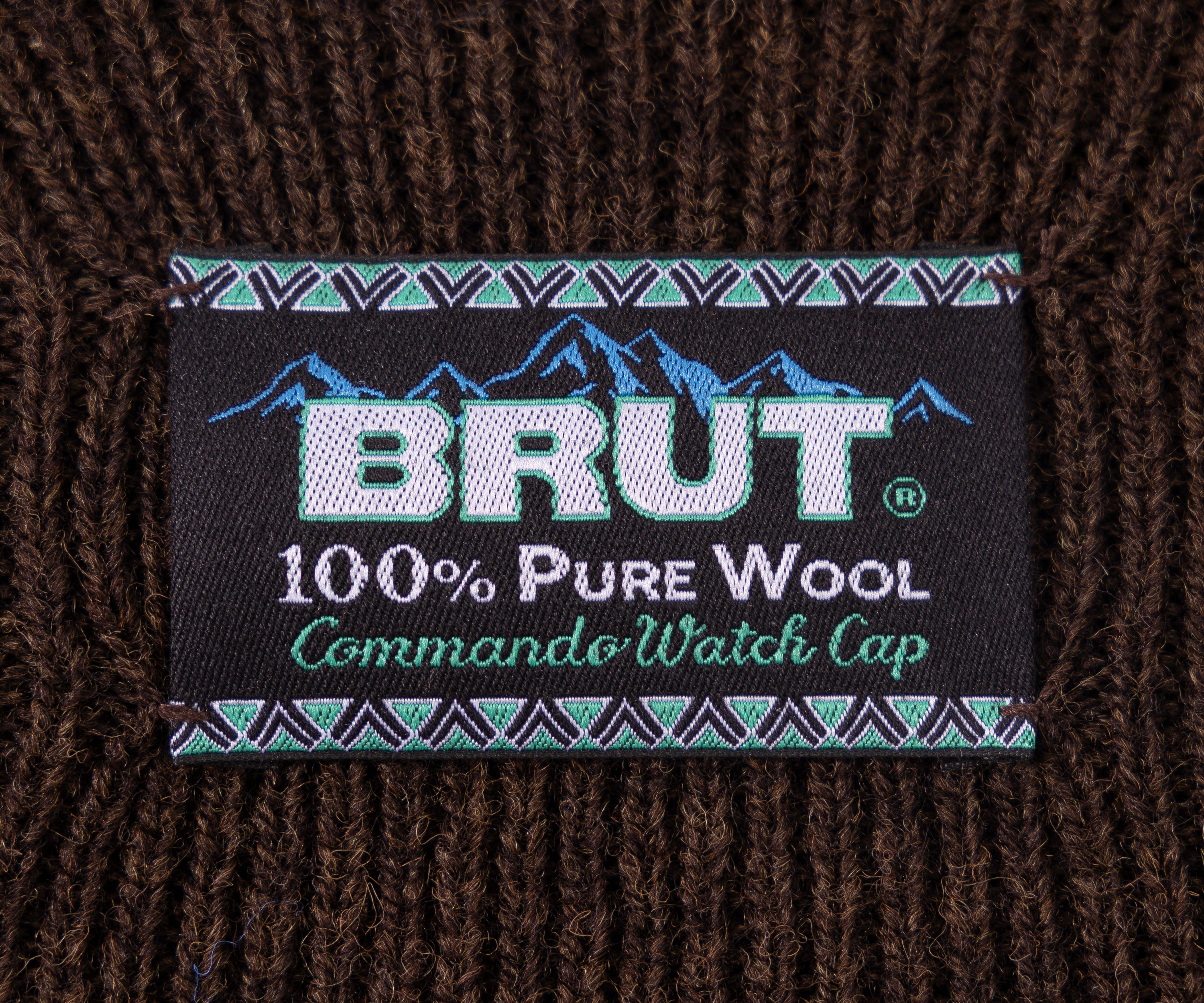 THE COMMANDO WATCH CAP Hats and Caps BROWN - BRUT Clothing