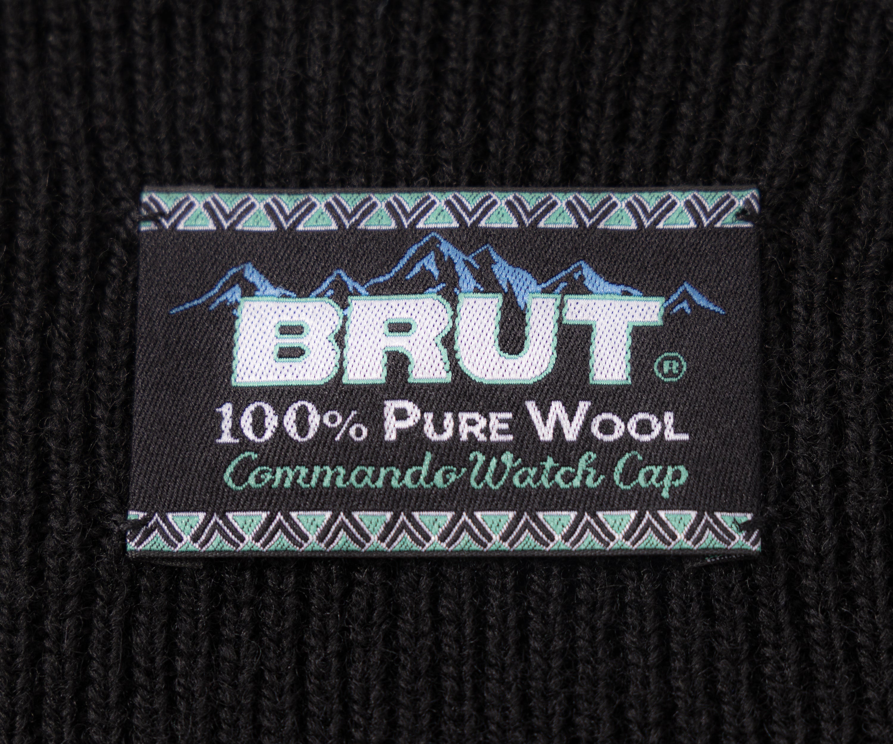 THE COMMANDO WATCH CAP Hats and Caps BLACK - BRUT Clothing