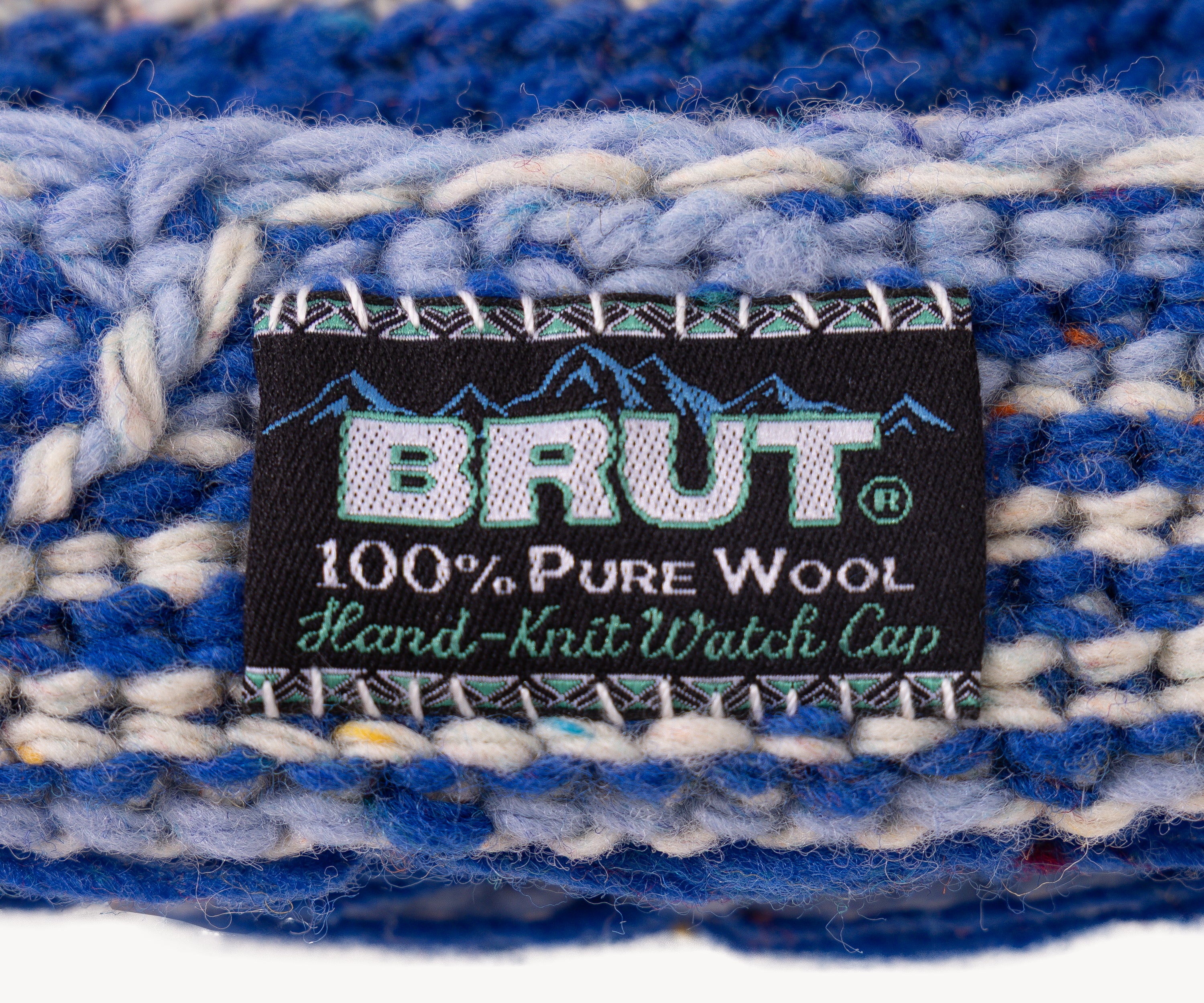 THE HAND-KNIT WATCH CAP Hats and Caps BLUE - BRUT Clothing
