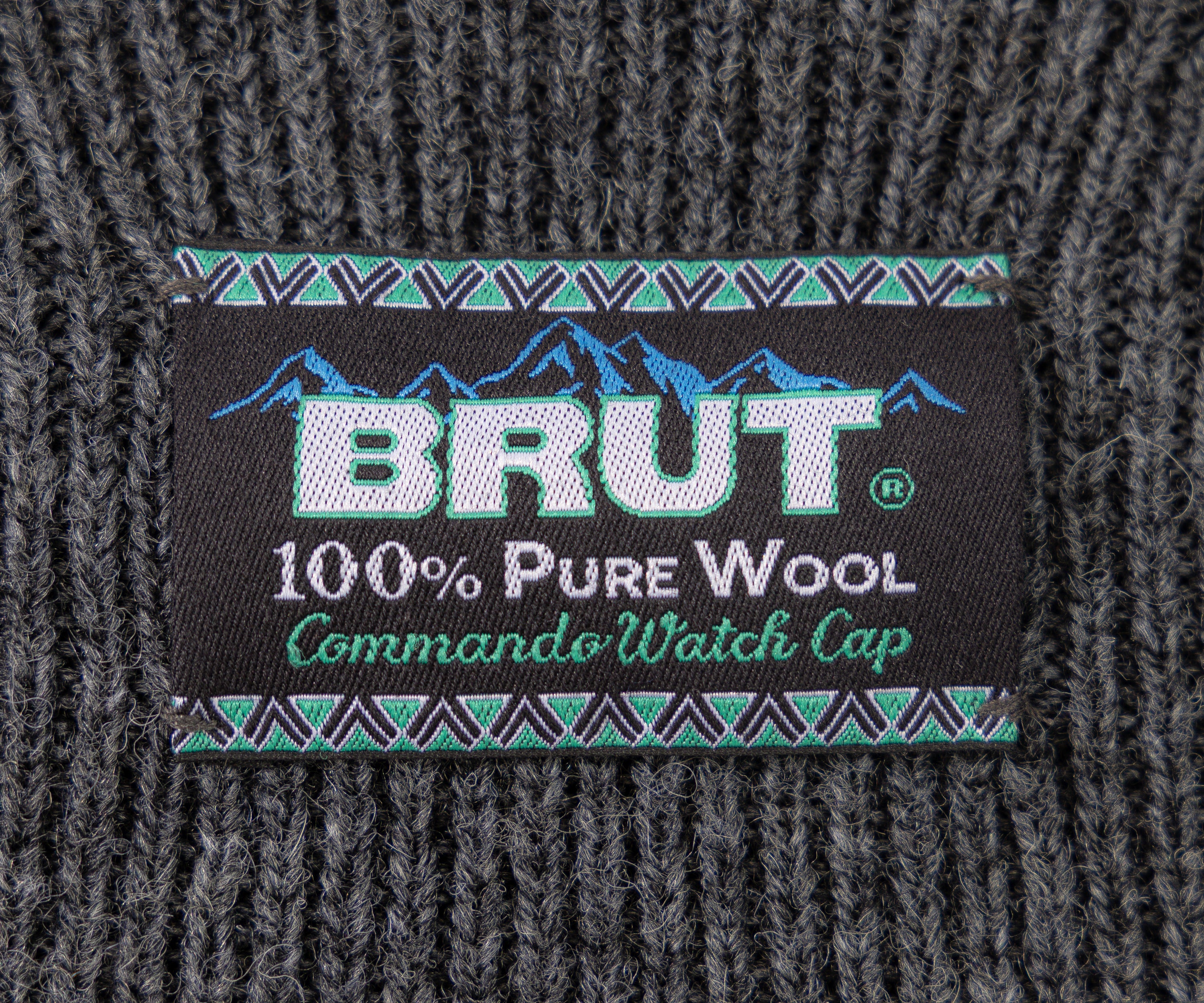 THE COMMANDO WATCH CAP Hats and Caps DARK HEATHER GREY - BRUT Clothing