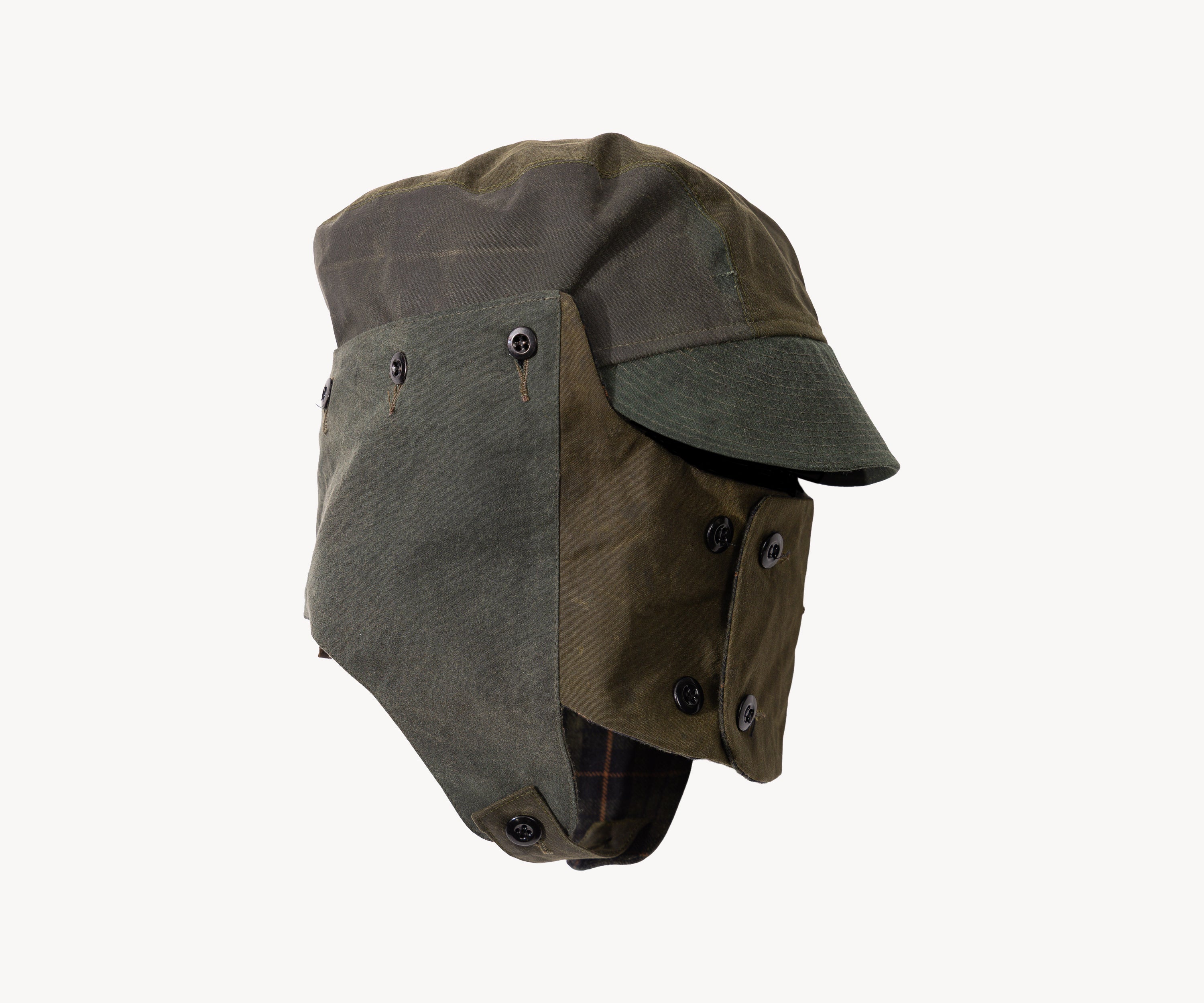 REWORK® MASK WAX HAT - N° 011 Coats & Jackets GREEN / ONE SIZE FITS ALL - BRUT Clothing