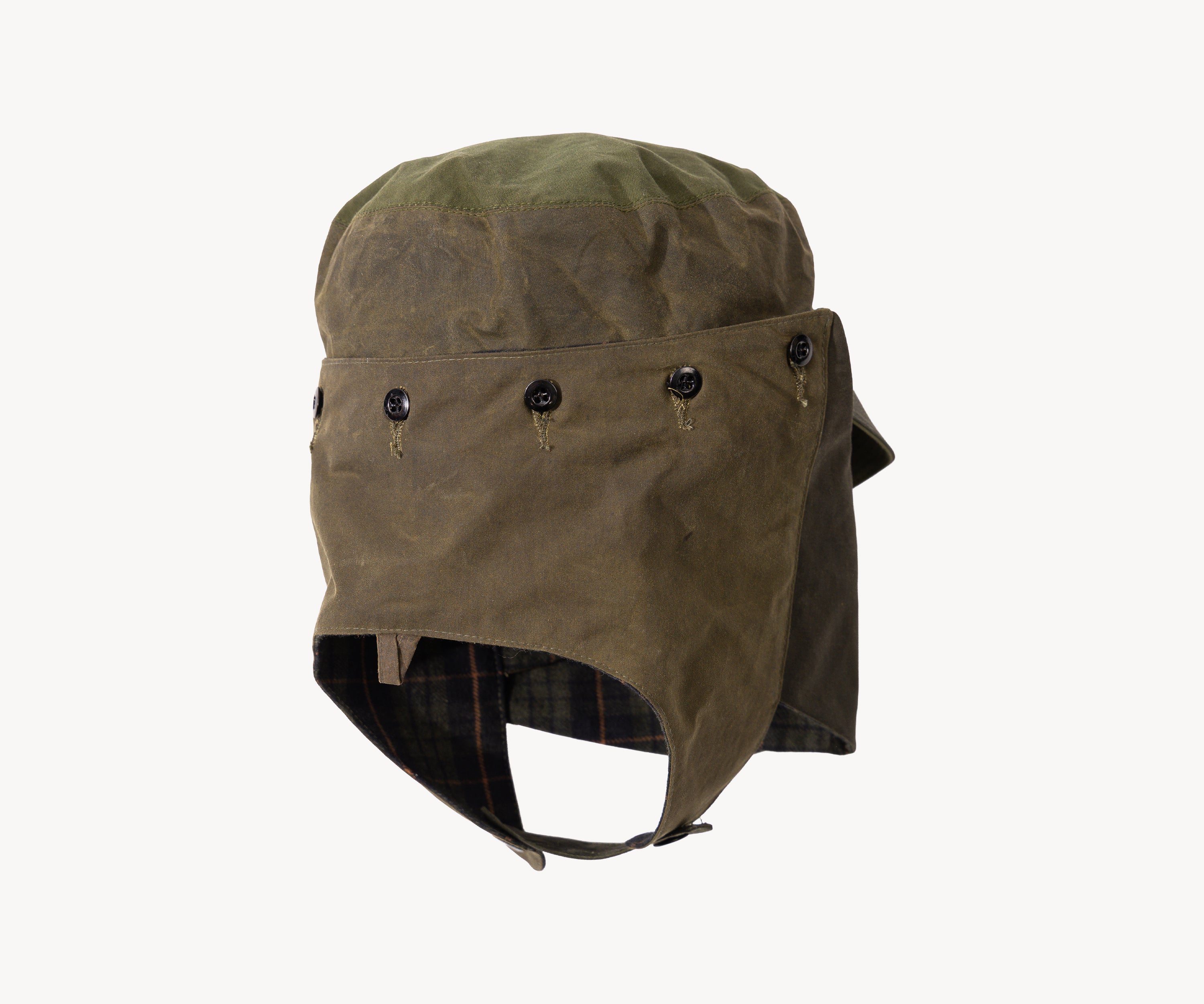 REWORK® MASK WAX HAT - N° 007 Coats & Jackets GREEN / ONE SIZE FITS ALL - BRUT Clothing
