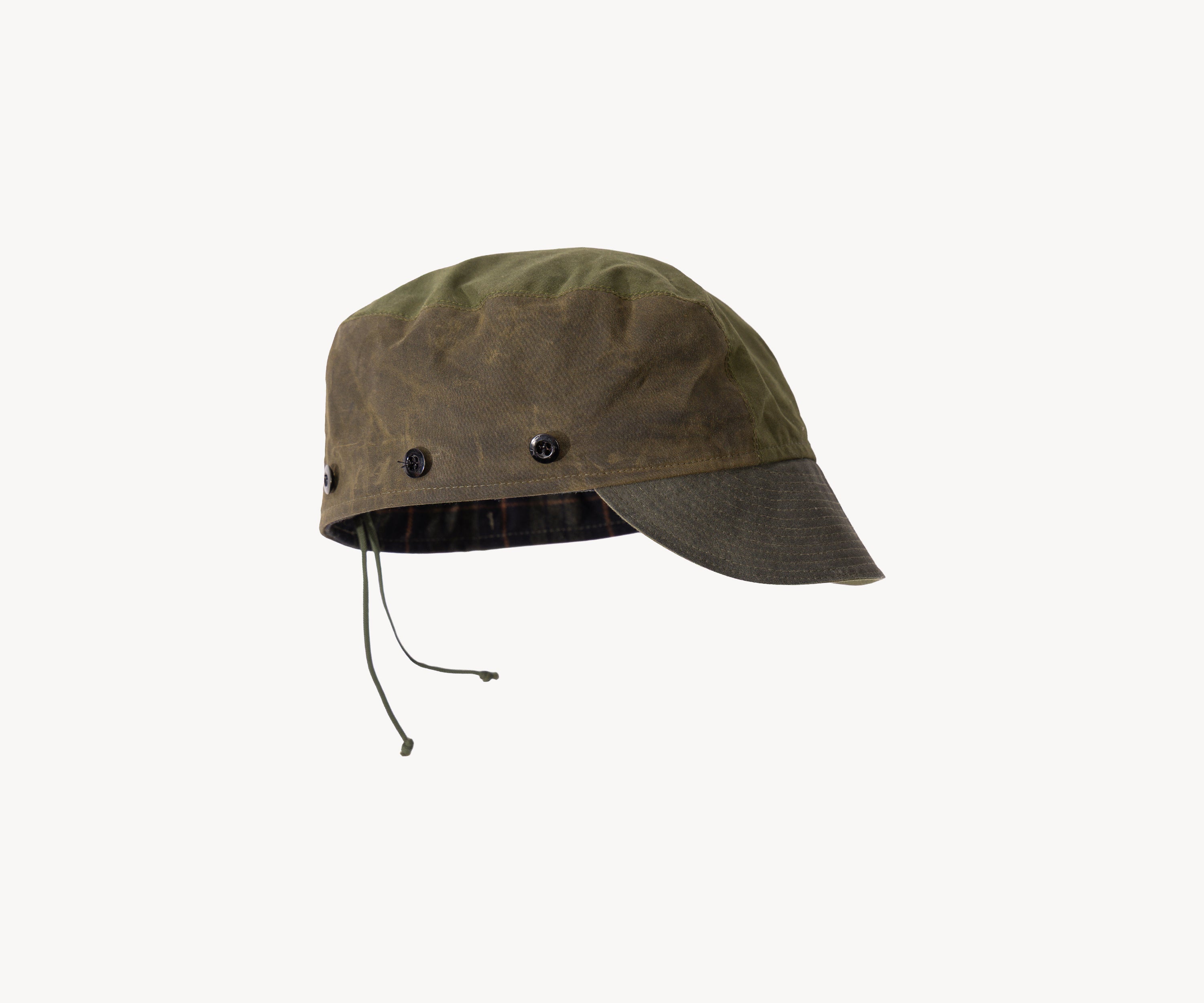REWORK® MASK WAX HAT - N° 007 Coats & Jackets GREEN / ONE SIZE FITS ALL - BRUT Clothing