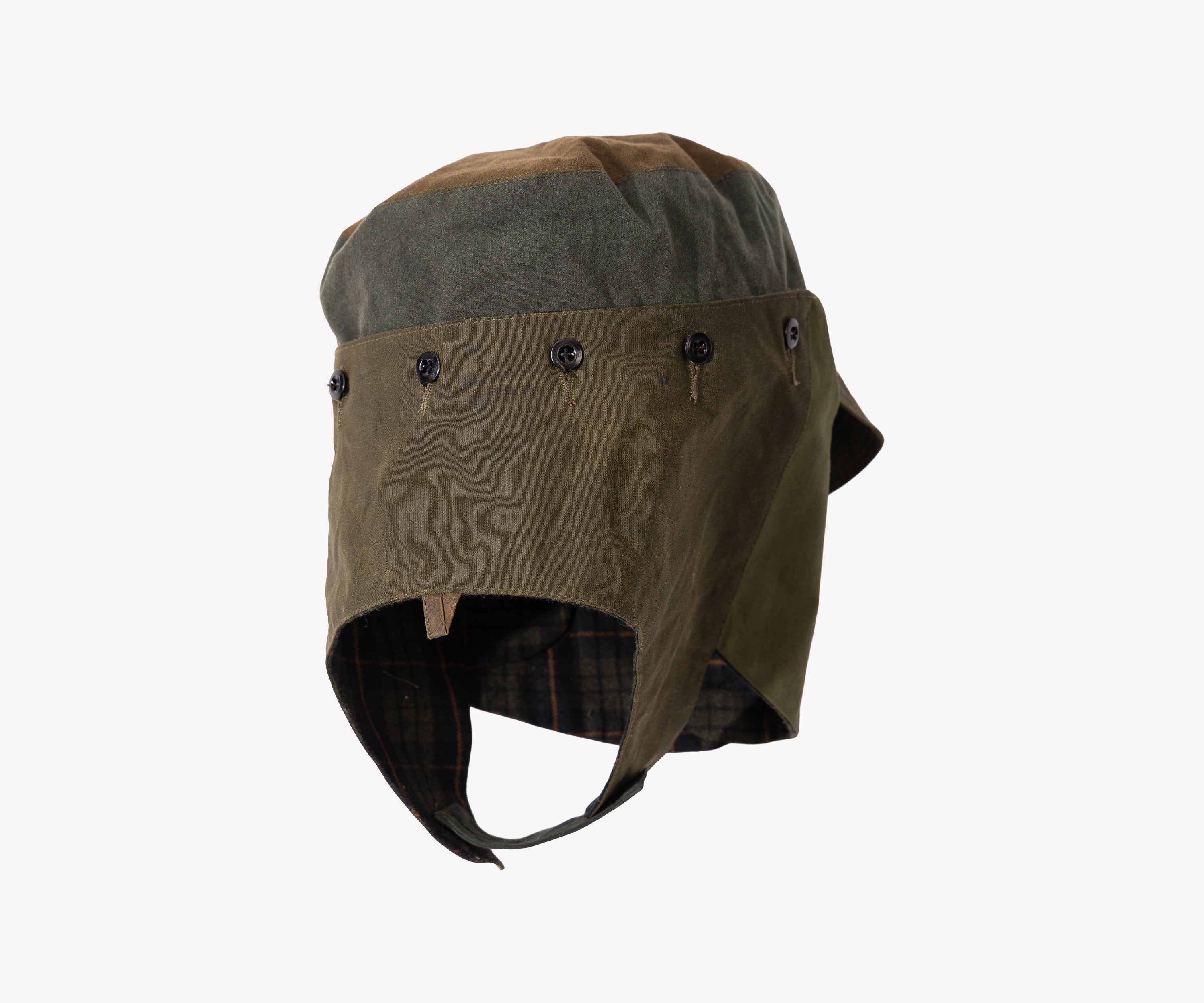 REWORK® MASK WAX HAT - N° 003 Coats & Jackets GREEN / ONE SIZE FITS ALL - BRUT Clothing