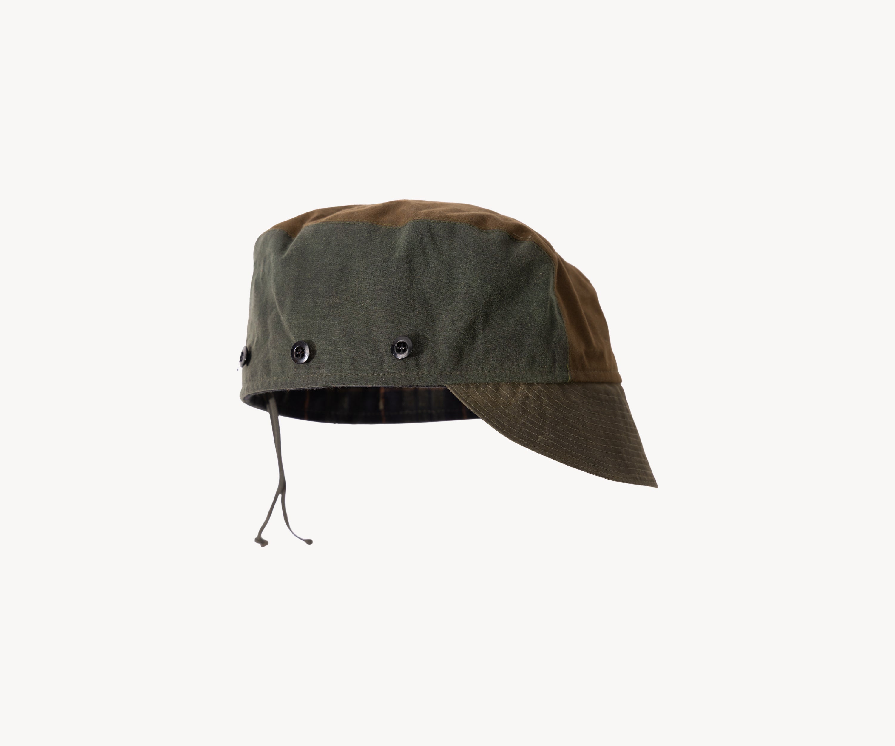 REWORK® MASK WAX HAT - N° 003 Coats & Jackets GREEN / ONE SIZE FITS ALL - BRUT Clothing