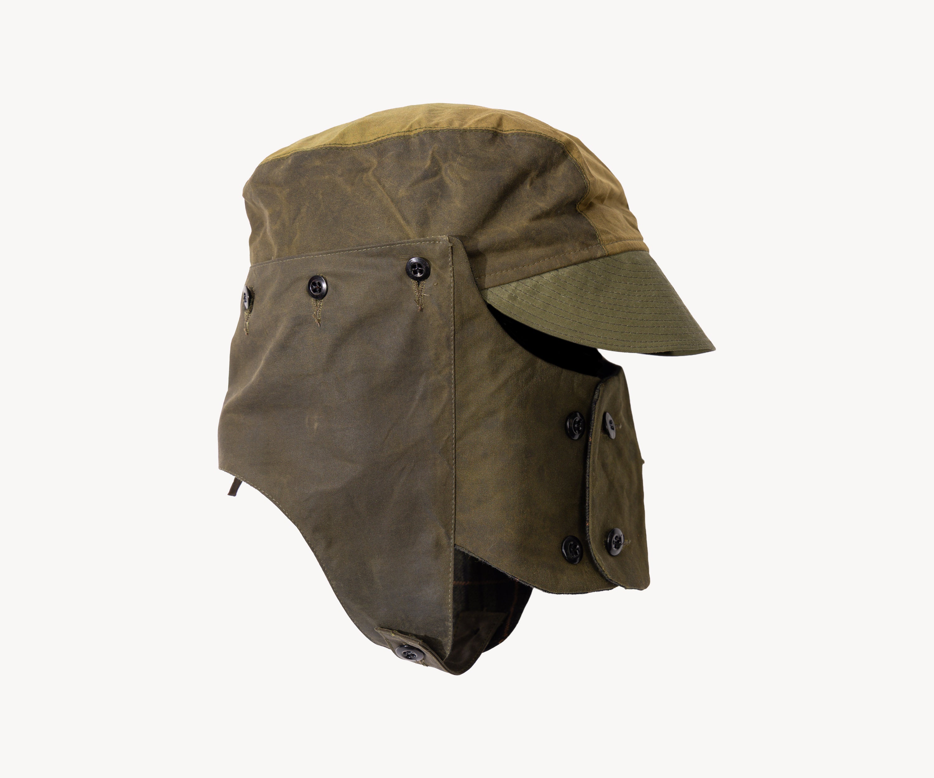 REWORK® MASK WAX HAT - N° 004 Coats & Jackets GREEN / ONE SIZE FITS ALL - BRUT Clothing