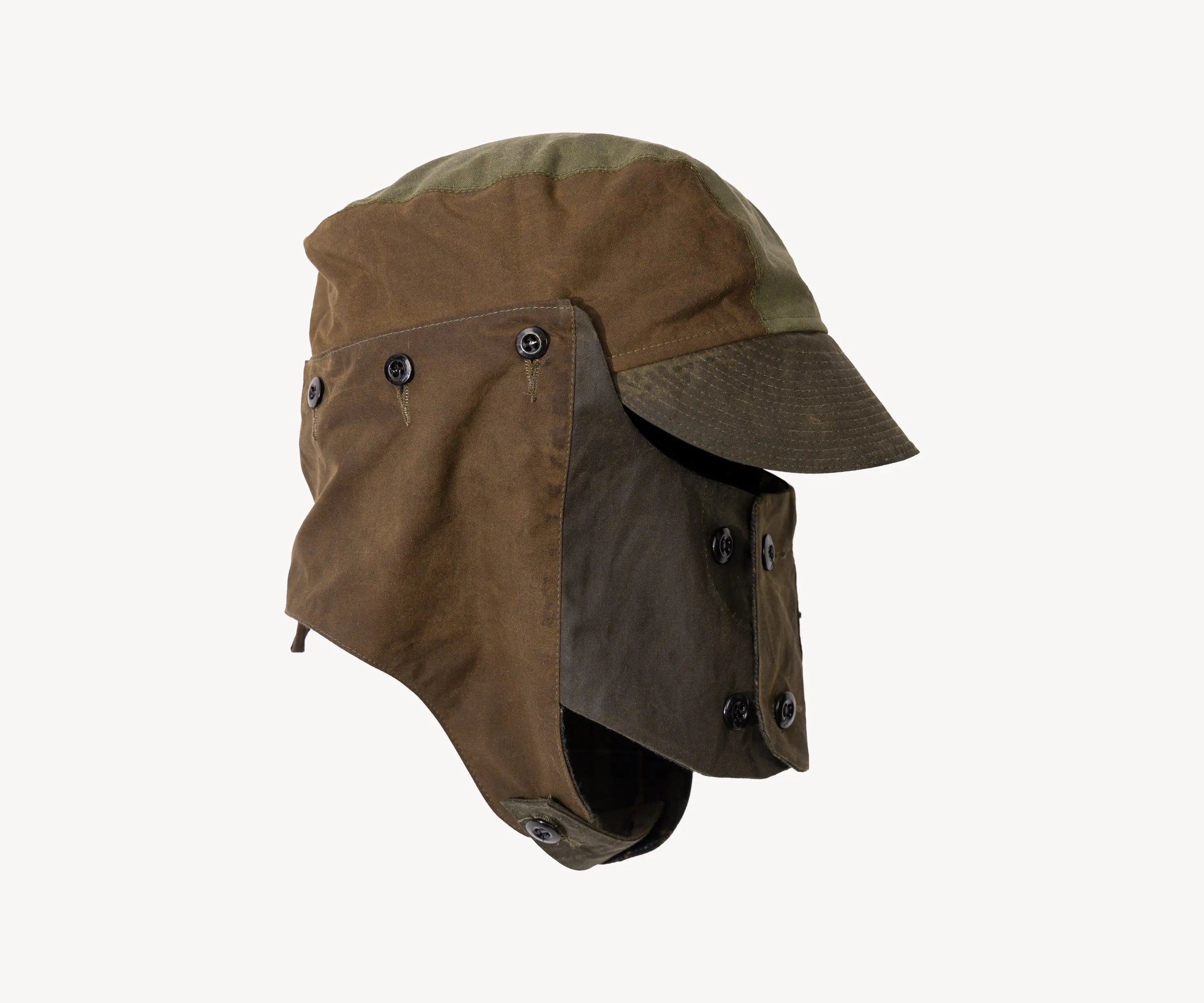 REWORK® MASK WAX HAT - N° 005 Hats and Caps ONE SIZE FITS ALL / GREEN - BRUT Clothing