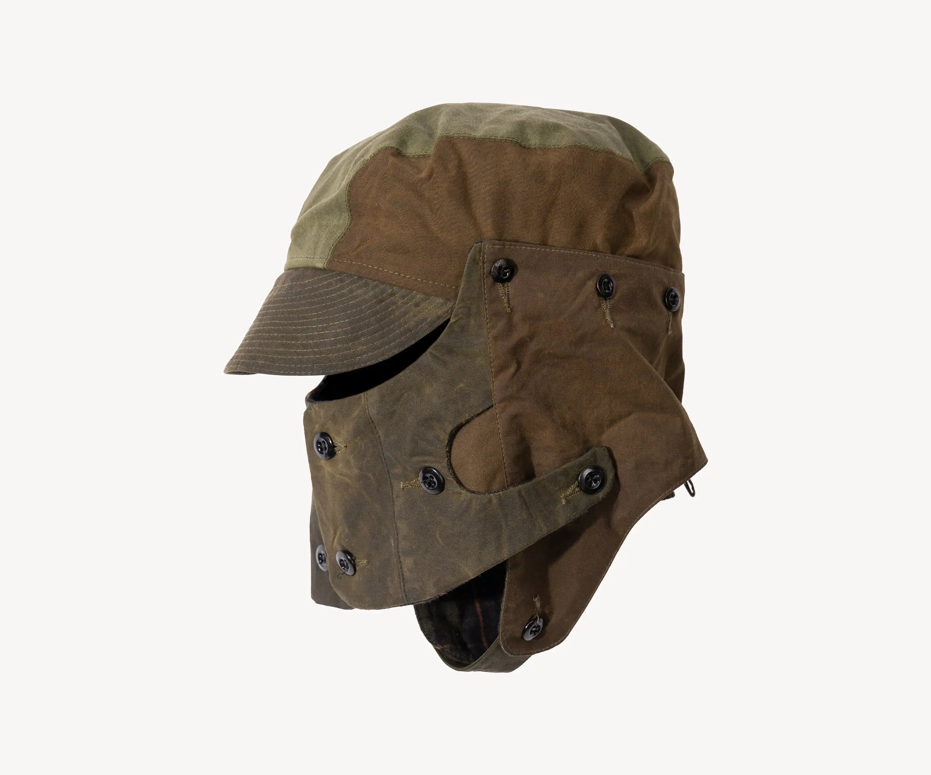 REWORK® MASK WAX HAT - N° 005 Hats and Caps ONE SIZE FITS ALL / GREEN - BRUT Clothing