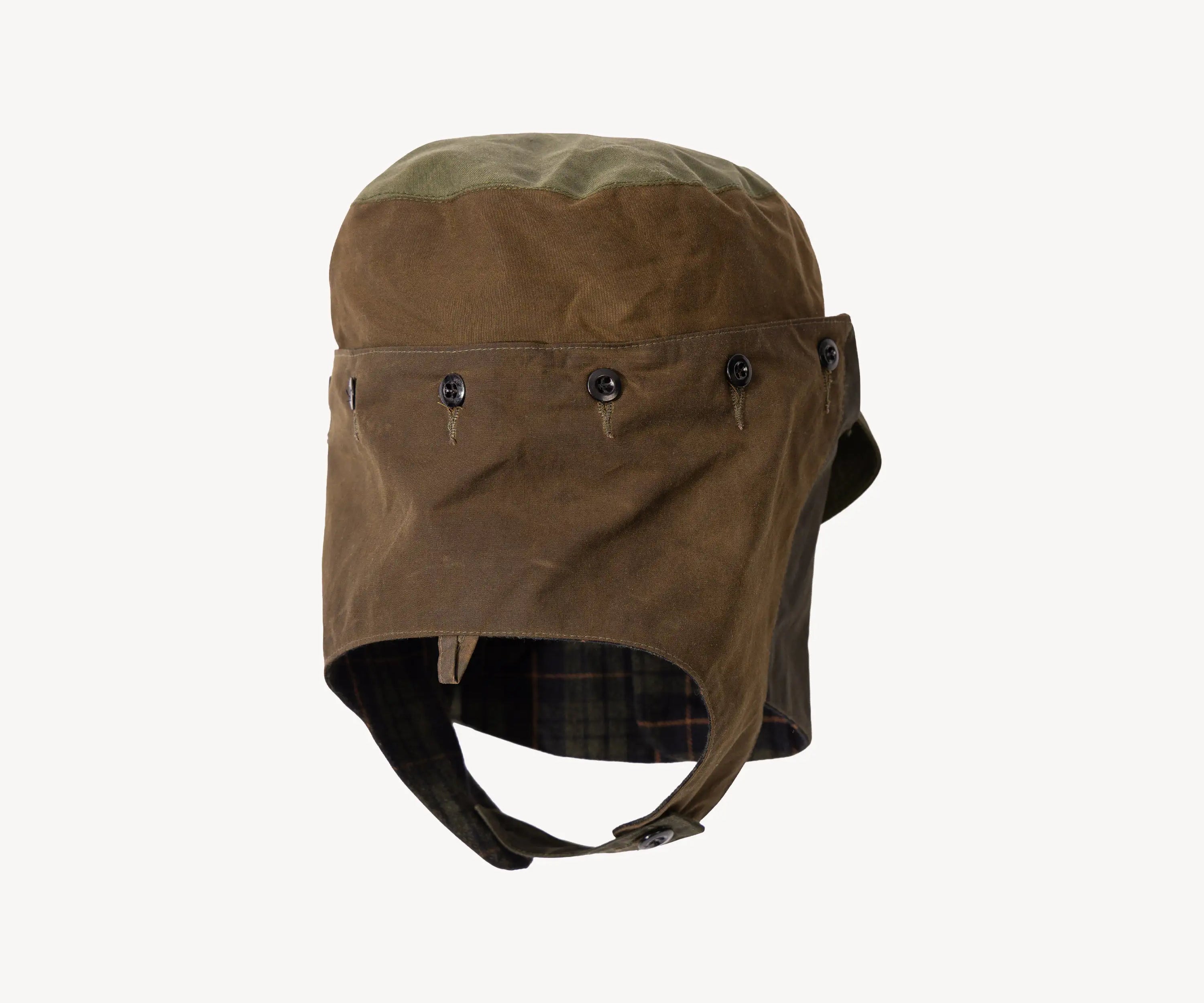 REWORK® MASK WAX HAT - N° 005 Hats and Caps ONE SIZE FITS ALL / GREEN - BRUT Clothing