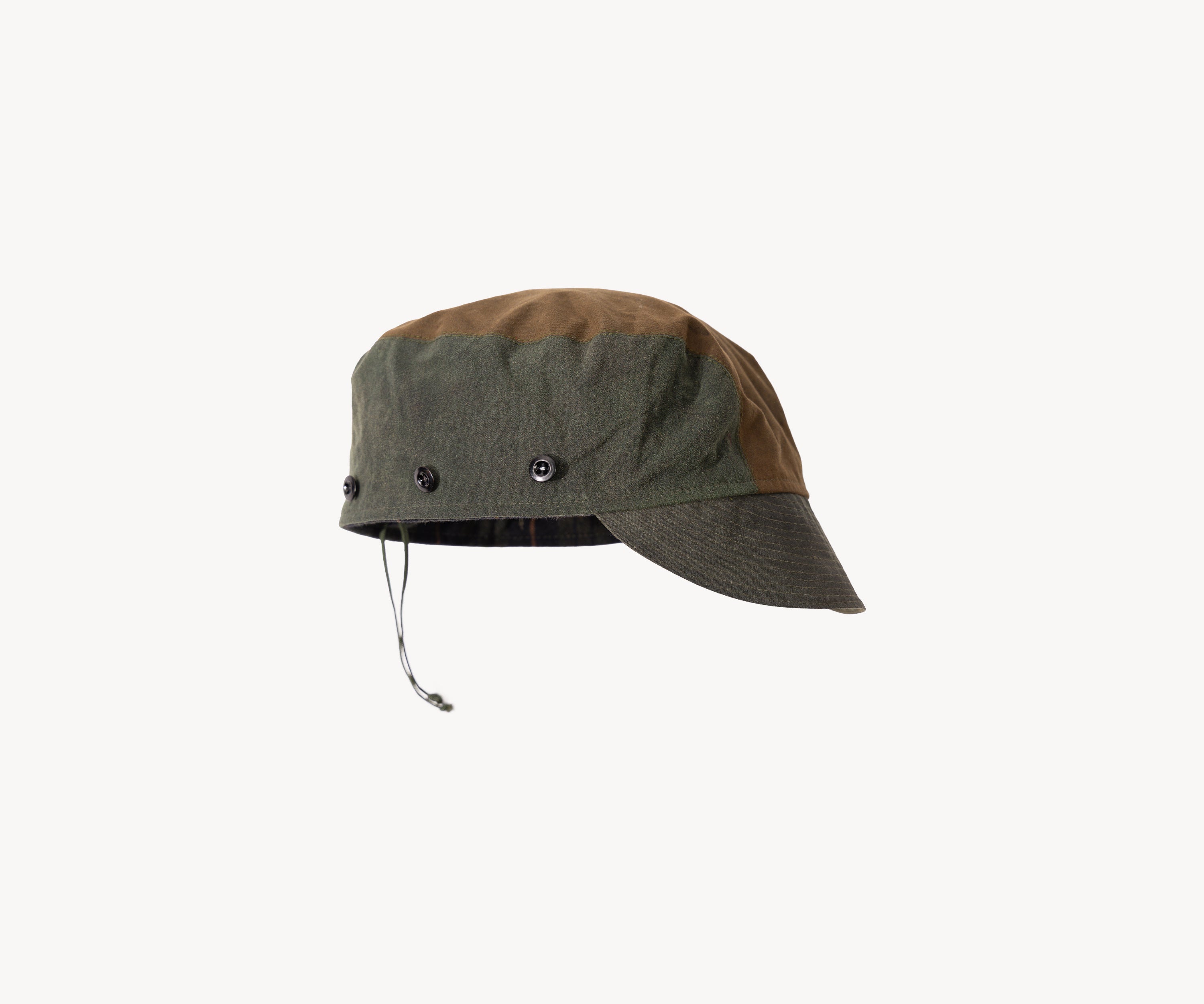 REWORK® MASK WAX HAT - N° 006 Coats & Jackets ONE SIZE FITS ALL / GREEN - BRUT Clothing