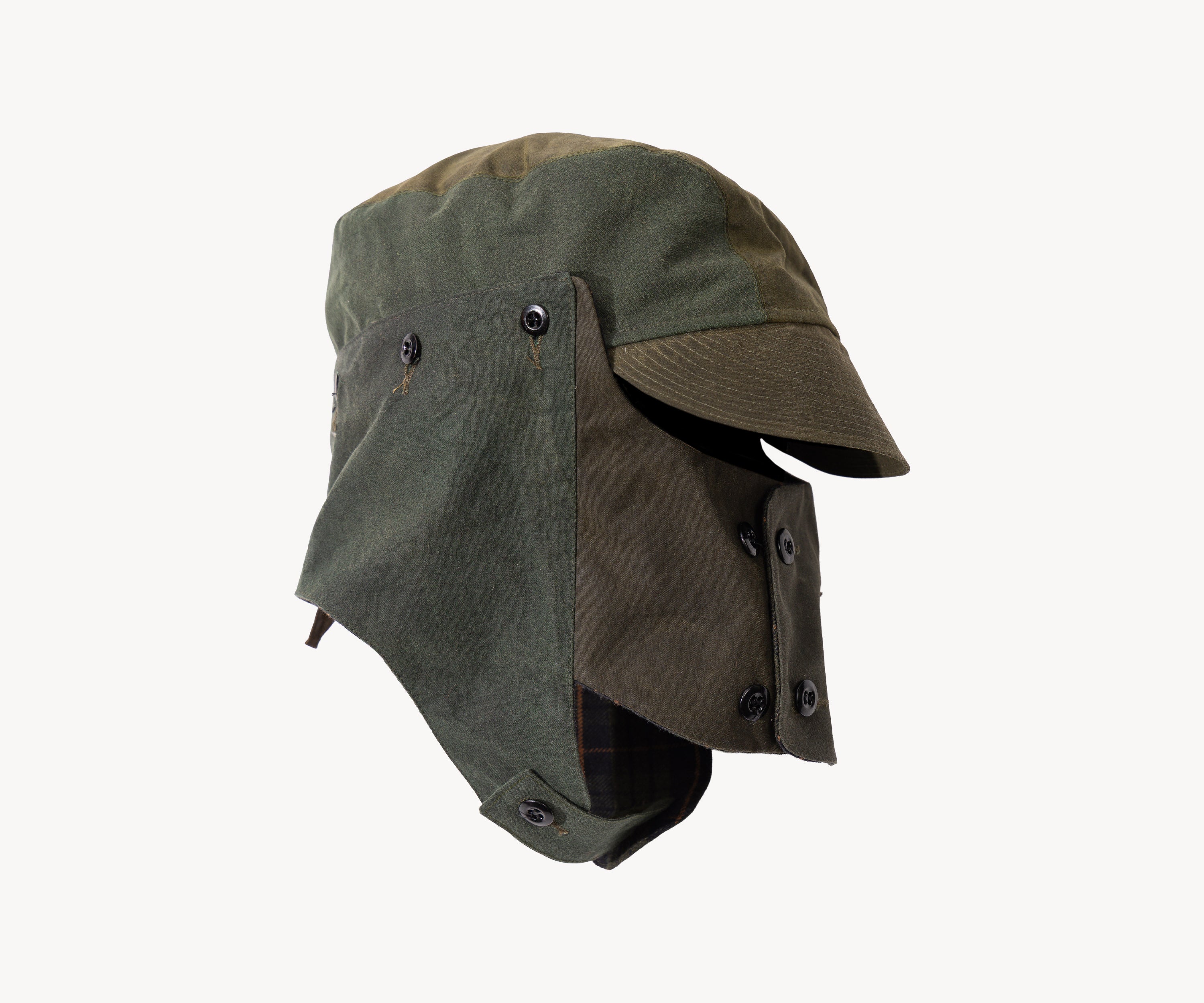 REWORK® MASK WAX HAT - N° 002 Coats & Jackets GREEN / ONE SIZE FITS ALL - BRUT Clothing