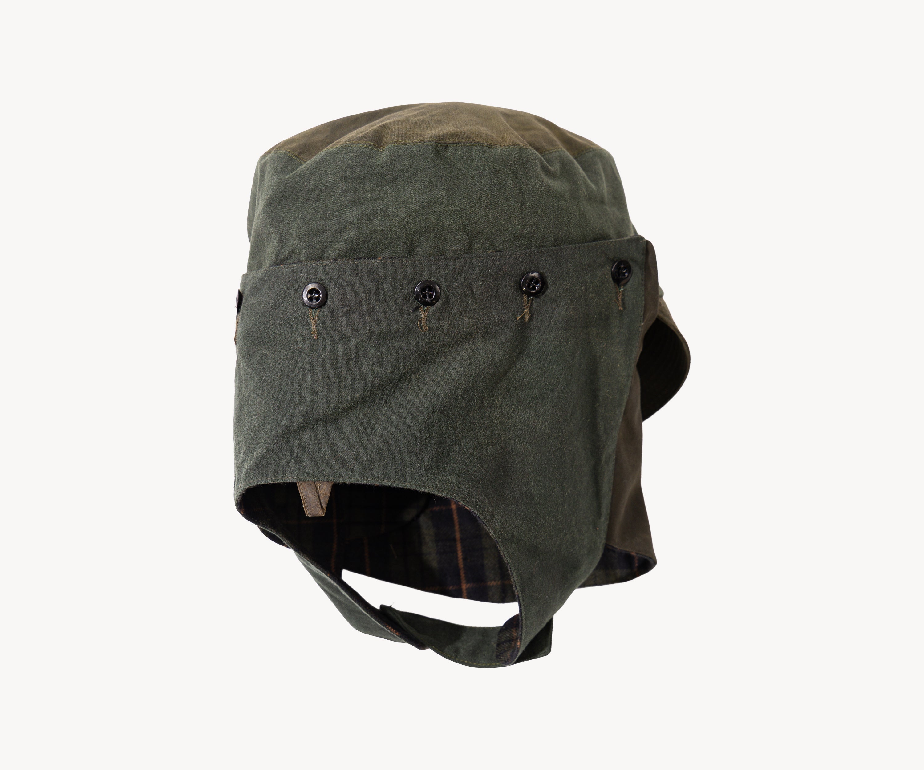REWORK® MASK WAX HAT - N° 002 Coats & Jackets GREEN / ONE SIZE FITS ALL - BRUT Clothing