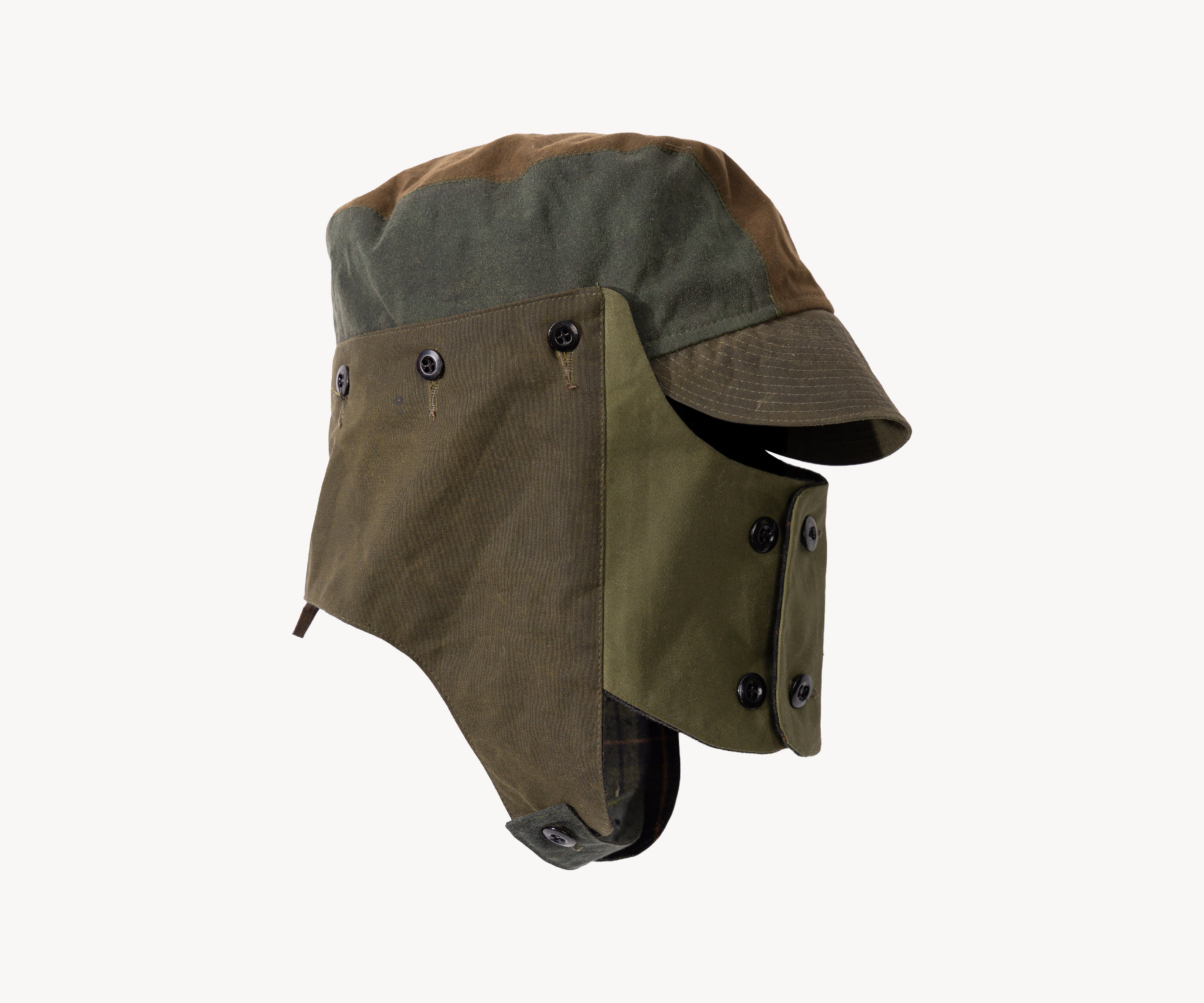 REWORK® MASK WAX HAT - N° 003 Coats & Jackets GREEN / ONE SIZE FITS ALL - BRUT Clothing