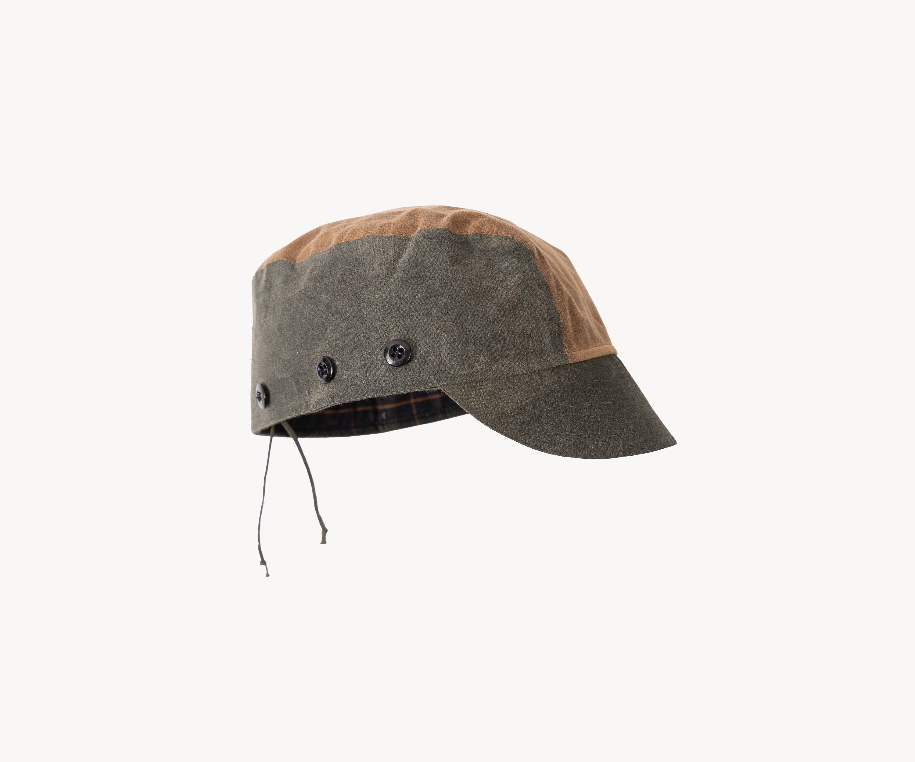 REWORK® MASK WAX HAT - N° 017 Coats & Jackets BROWN / ONE SIZE FITS ALL - BRUT Clothing