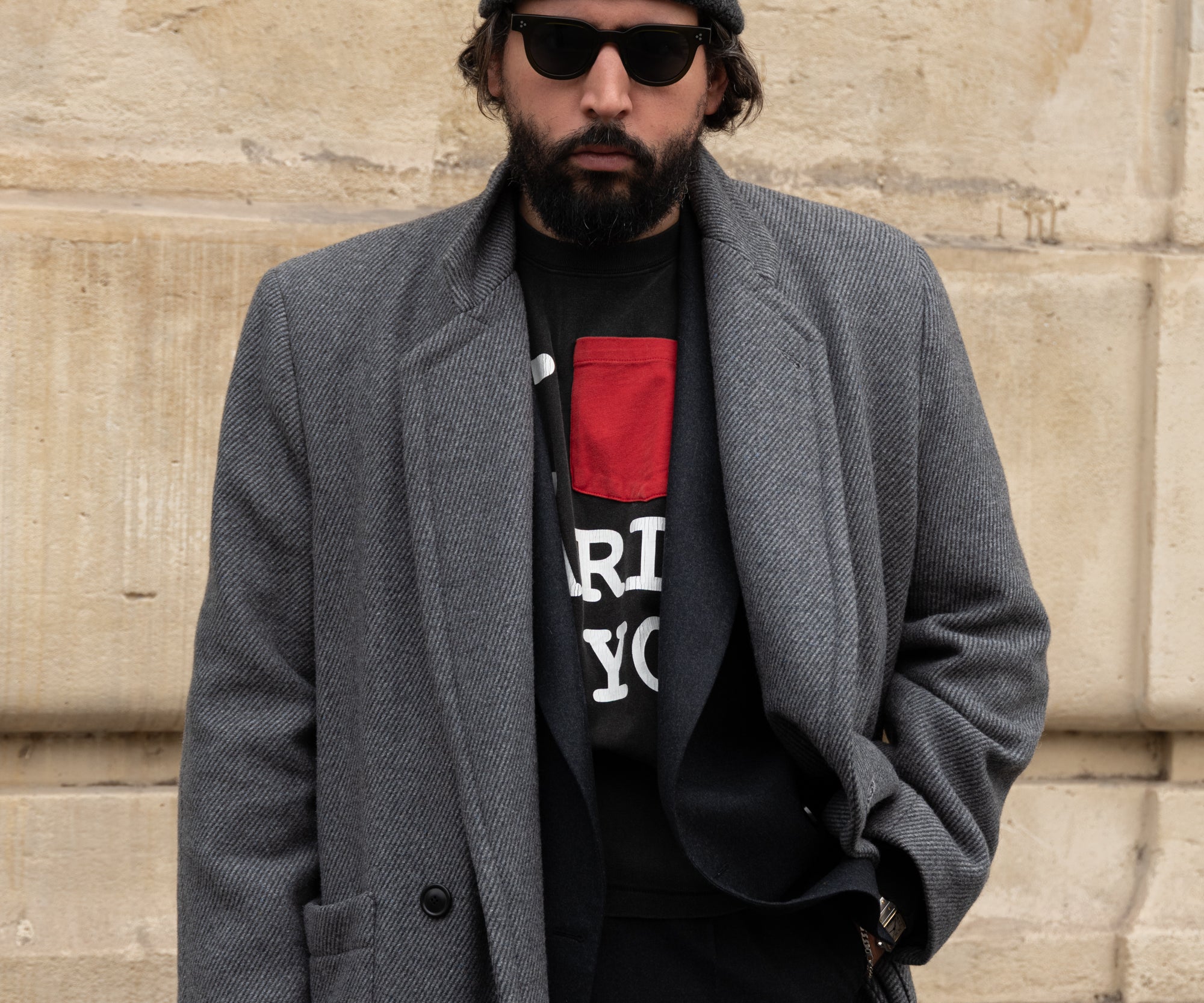 THE POLO COAT Manteaux et vestes TAILLE PETITE / GRIS - BRUT Clothing