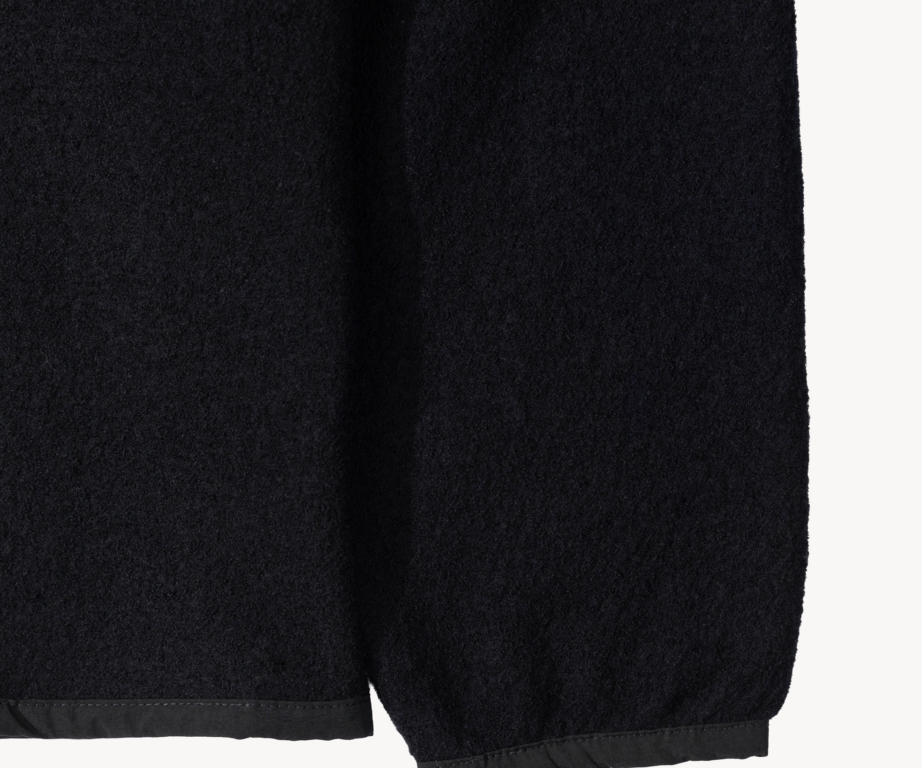 THE WOOL BUTTON-UP FLEECE X-SMALL / BLEU MARINE - BRUT Clothing