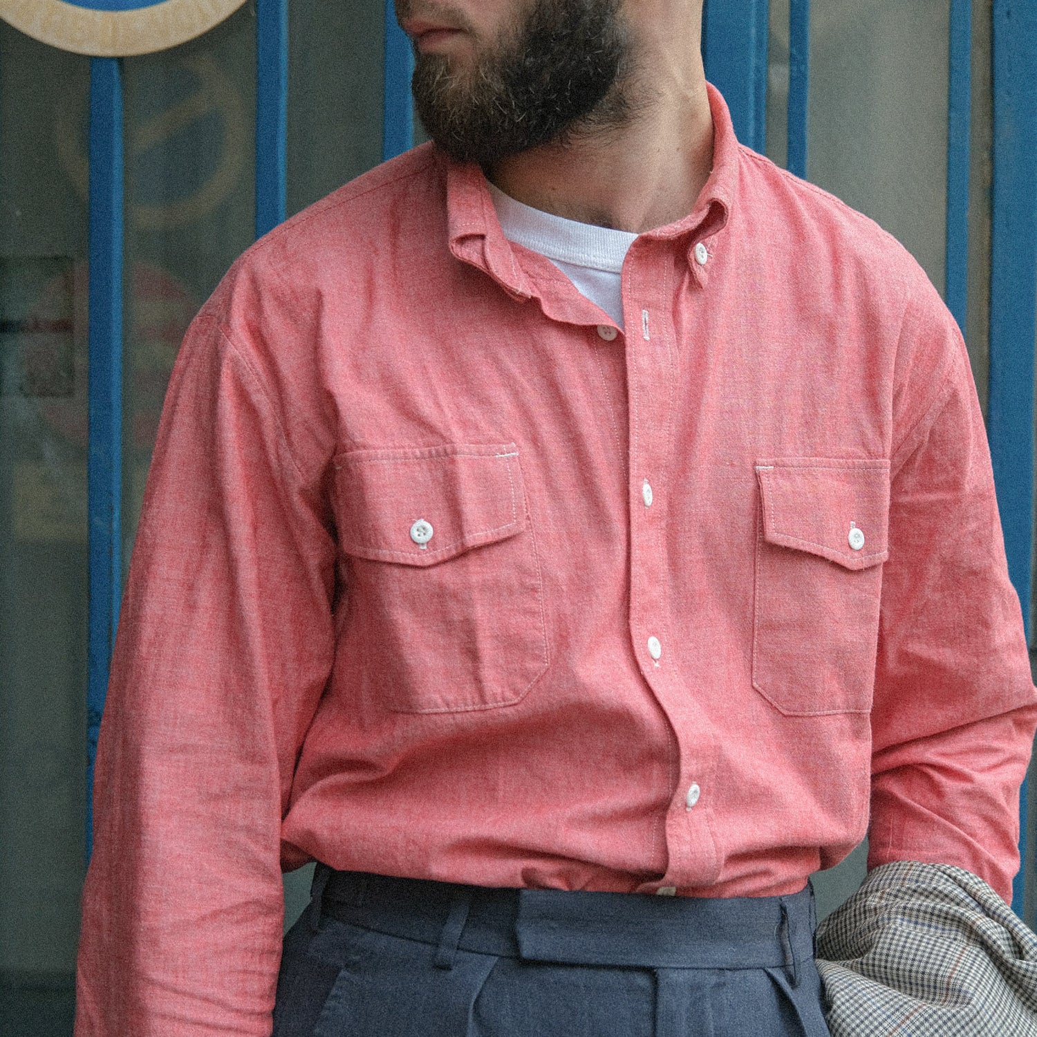 PLEIN SOLEIL - CHAMBRAY SHIRT - BRUT Clothing