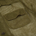 MESH SHIRT - OLIVE GREEN - BRUT Clothing