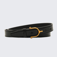 BRUT USA BELT - STYLE 007 - BLACK/BRASS - BRUT Clothing